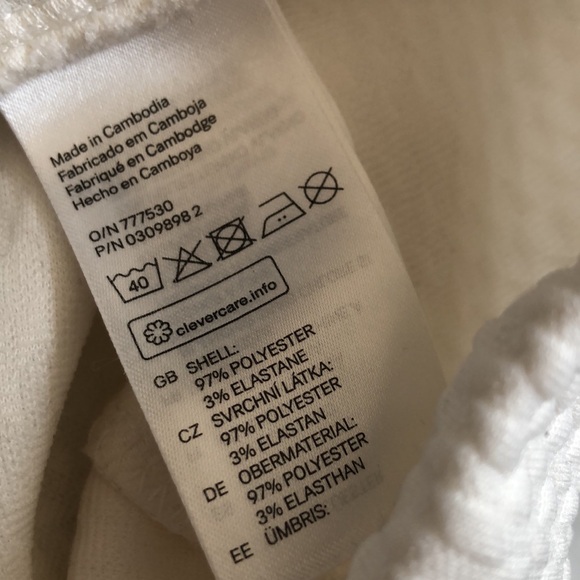 White Skater Skirt - Picture 9 of 9